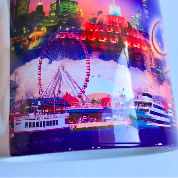 NEW Vintage Chicago Souvenir Coffee Mug White - Picture 4 of 13